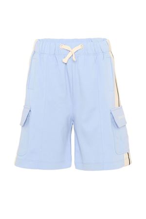 bermuda con righe laterali PALM ANGELS KIDS | PBCL004S26FLE001960
